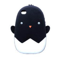 iPhone 4 4S 3D Chick Case (Black)